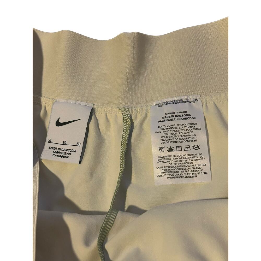 Nike x Naomi Osaka Women’s Green/Purple Floral Print Tie-Waist Shorts - Size XL - Picture 5 of 6